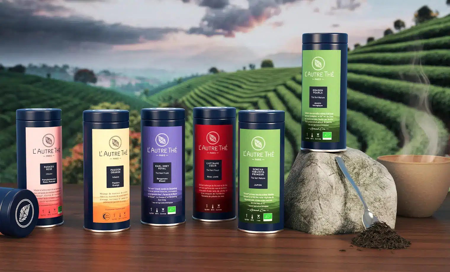 lautre the gamme packaging exemples simulation décor